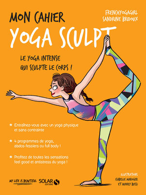 cover image of Mon cahier Yoga sculpt